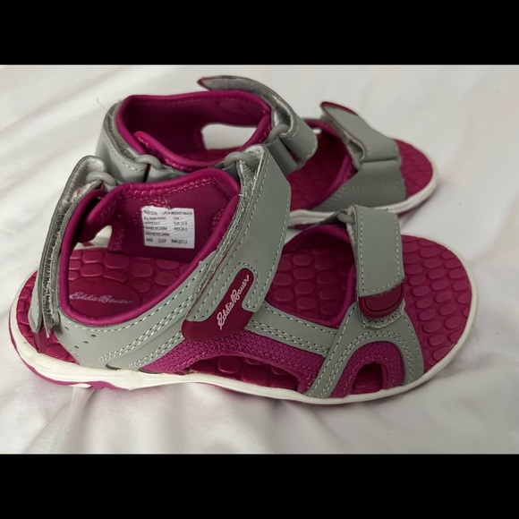 Eddie Bauer sandals. Worn once. Size 1 girls. - Picture 1 of 5